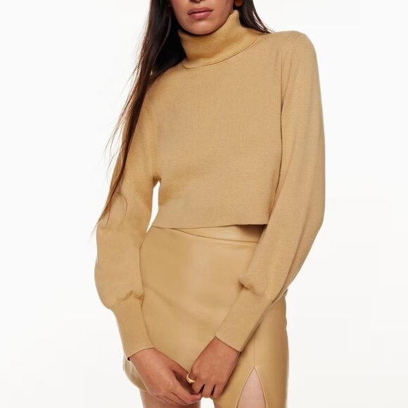 Aritzia Wilfred Rebecca Sweater - Light Birch - Picture 7 of 11